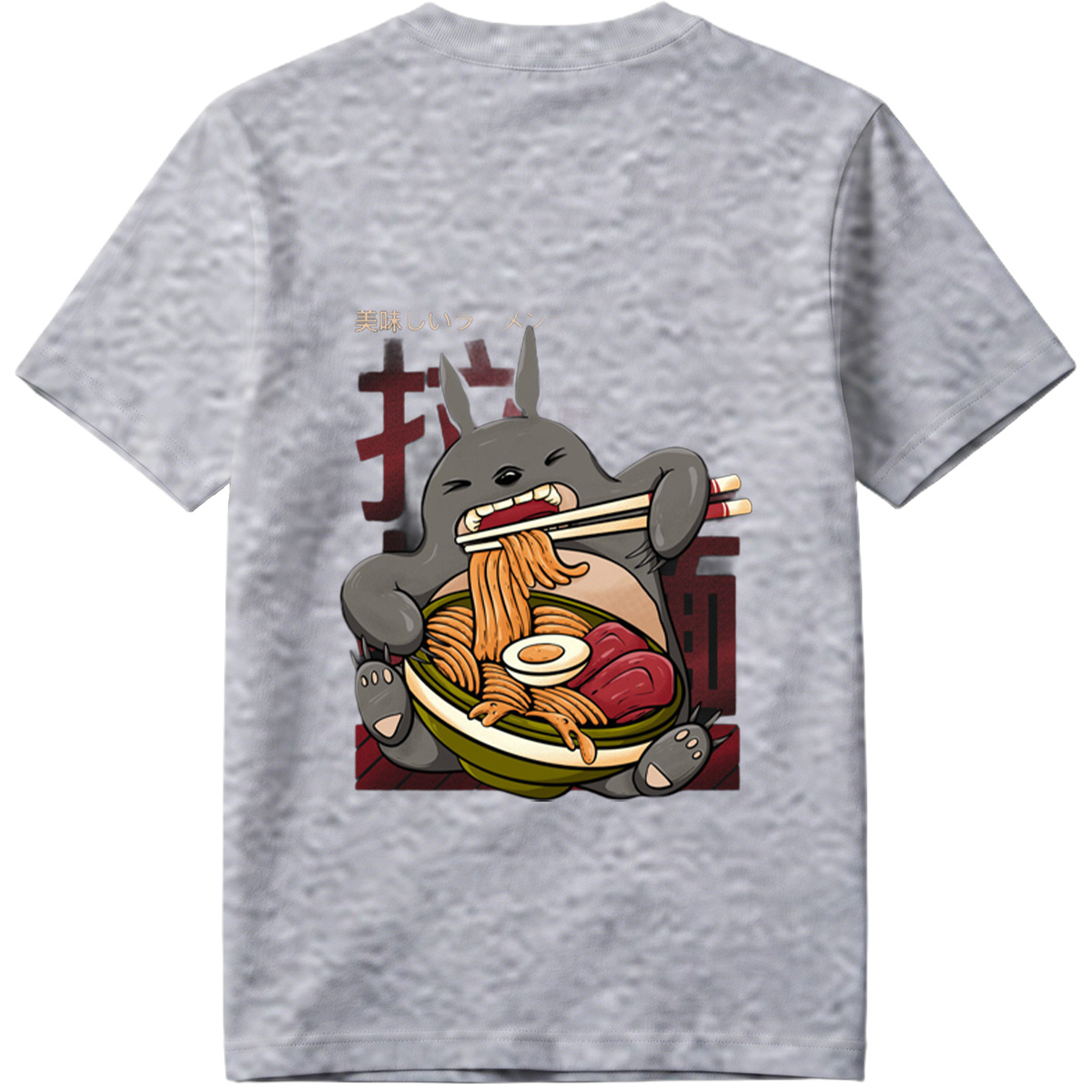 Totoro Enjoying Ramen - Tee