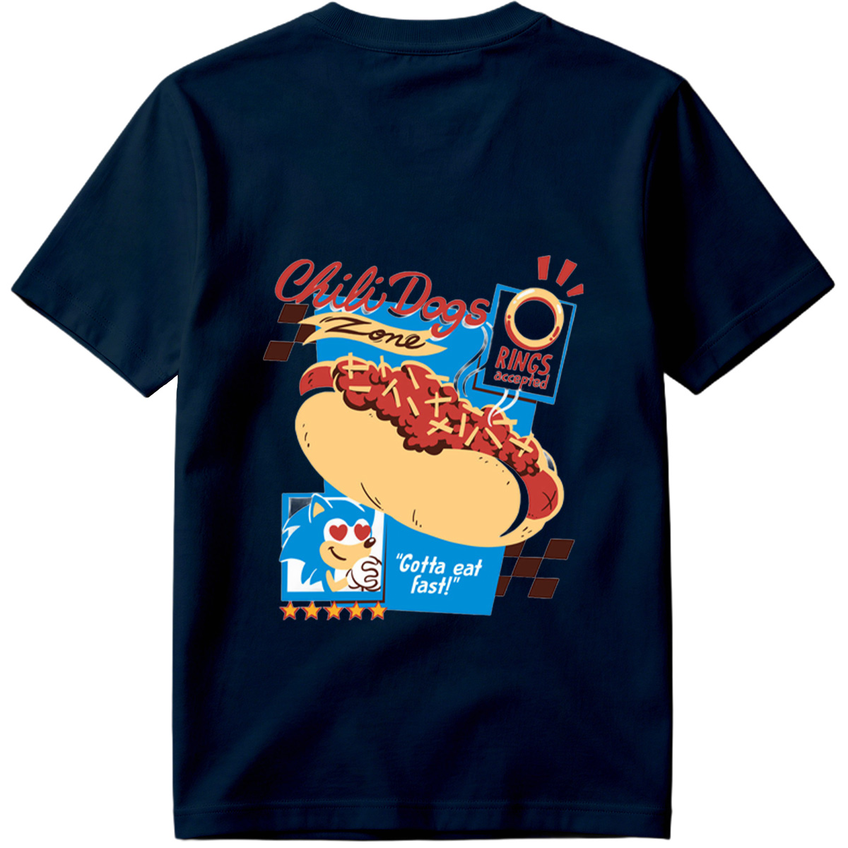 Sonic the Hedgehog Chili Dogs Zone - Tee
