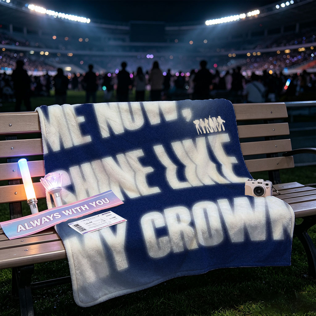 IVE Look at Me Now Shine Like My Crown Album Cover Art - Blankets
