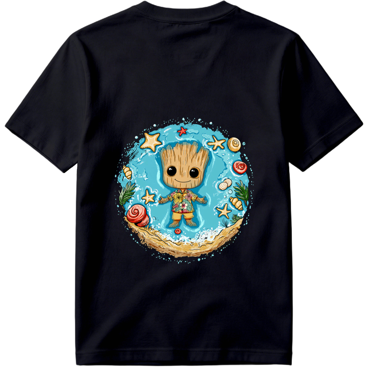 Guardians of the Galaxy - Baby Groot at the Beach - Tee