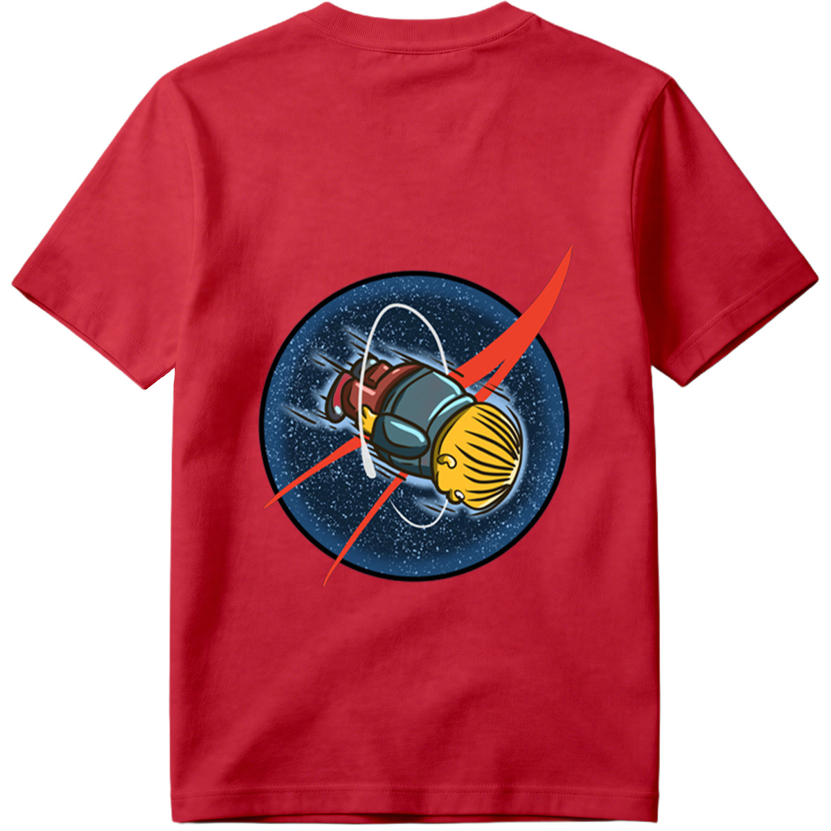 Space Adventure with a Robot Astronaut - Tee