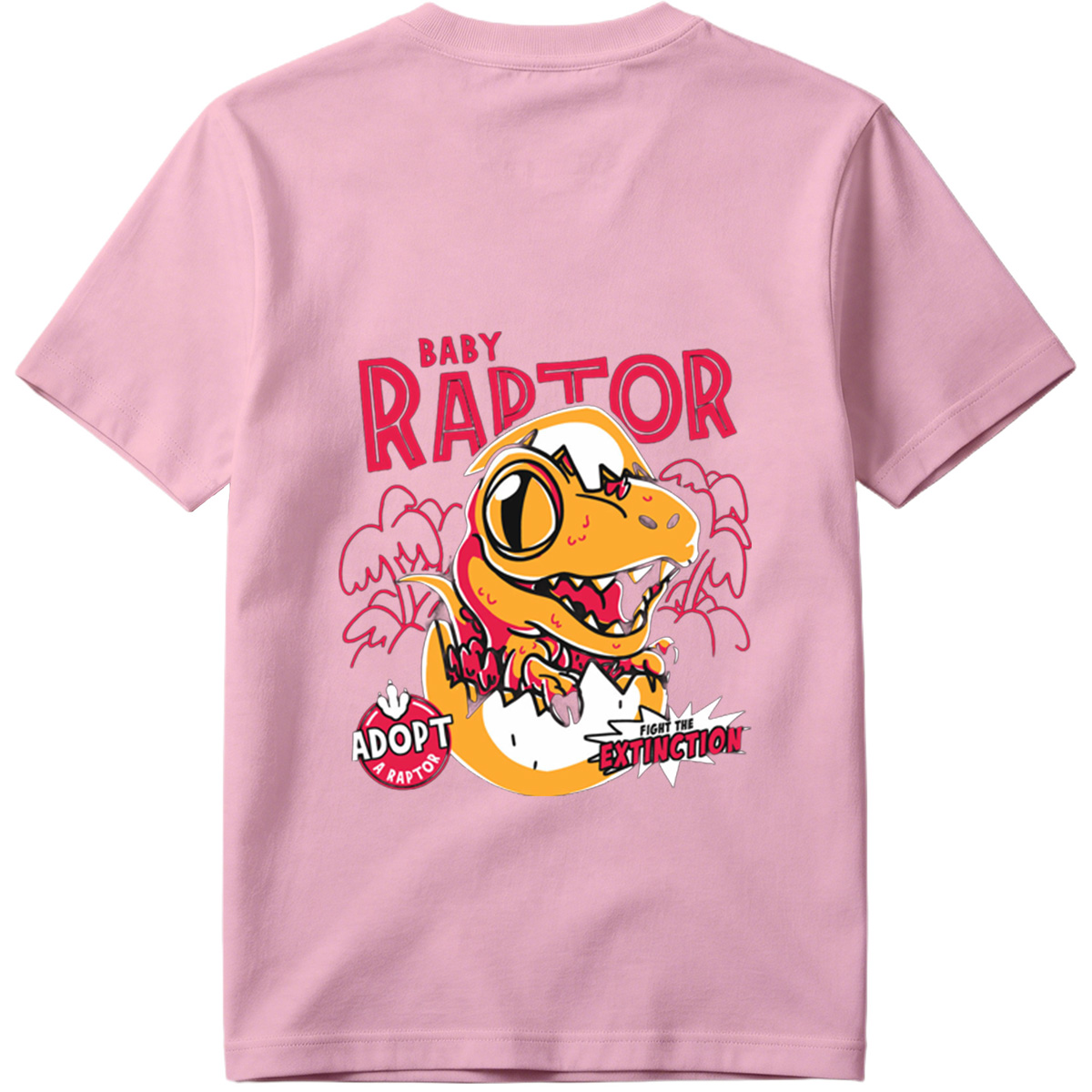Baby Raptor: Adopt a Raptor, Fight the Extinction - Tee