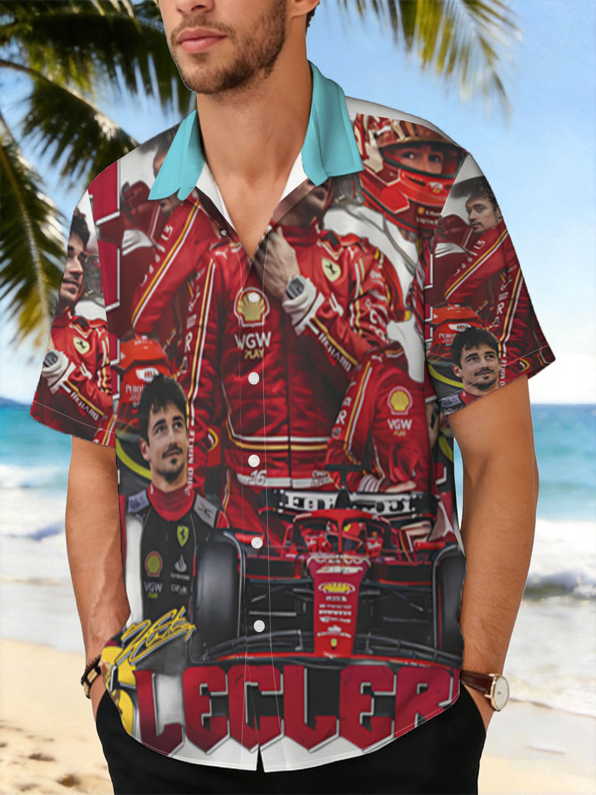 Charles Leclerc Ferrari F1 Driver 2023 Season Highlights -  Shirt