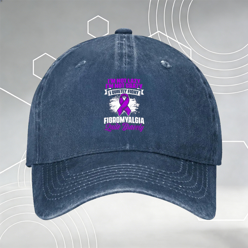 New Baseball Cap with Cute Shocked Turtle Print and 