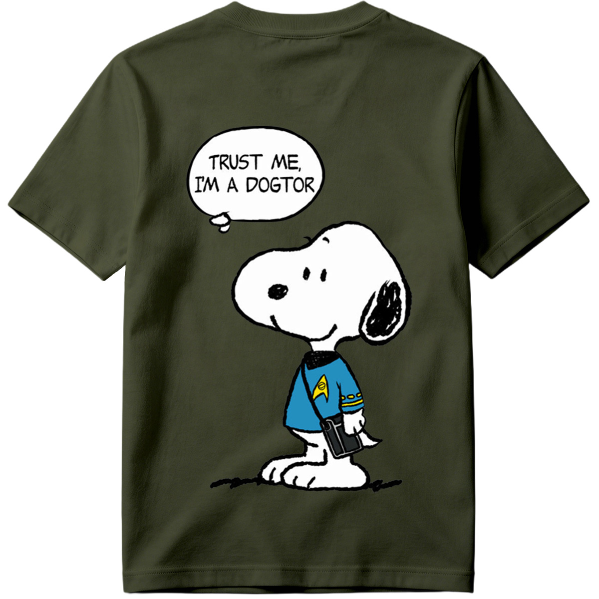 Snoopy as Starfleet Doctor - Tee