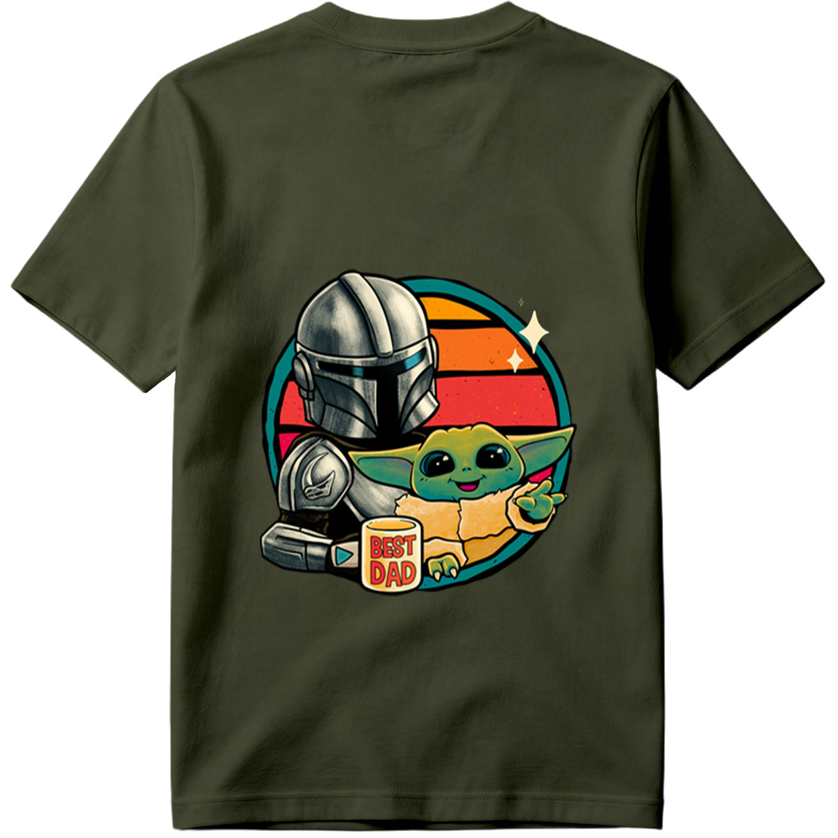 The Mandalorian and Grogu Best Dad - Tee