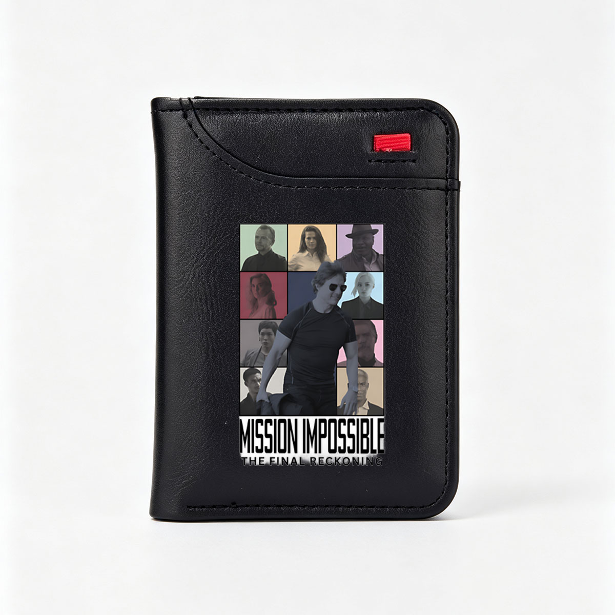 Mission Impossible: The Final Reckoning - Tom Cruise, Rebecca Ferguson, Ving Rhames, Hayley Atwell, Simon Pegg, Henry Cavill, and More - Vertical Style Wallet