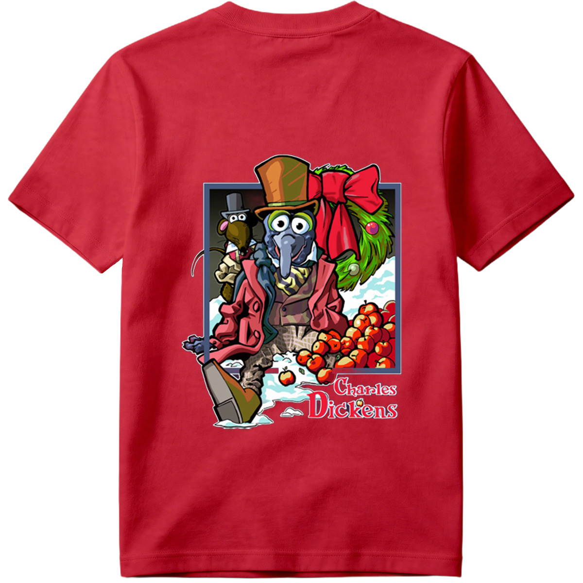 Charles Dickens: Scrooge and the Mouse - Tee