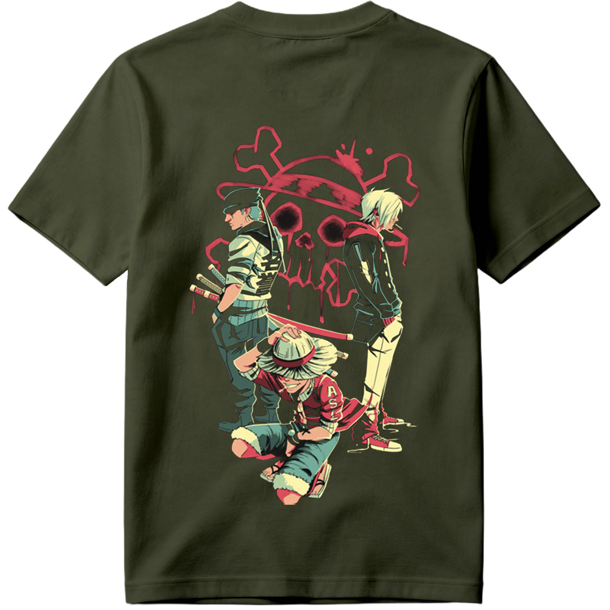 One Piece - Zoro, Sanji, and Luffy - Tee