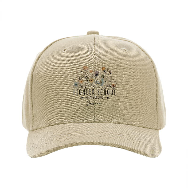 1pc New Baseball Cap with Dried Flowers and 