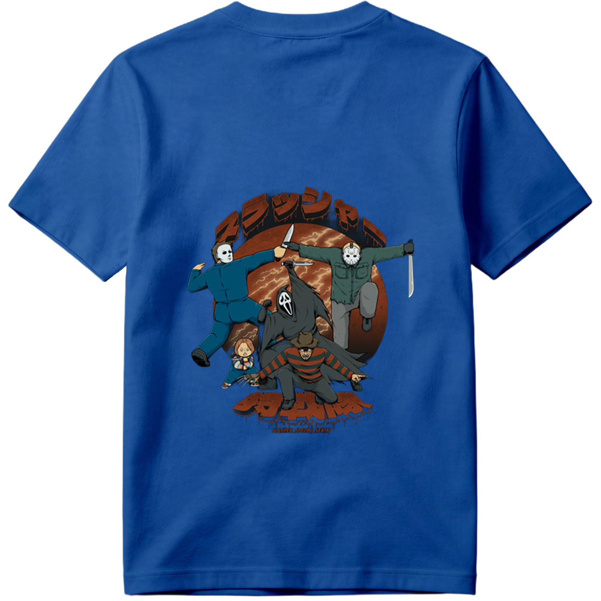 Slasher Special Sentai: Michael, Jason, Ghostface, Chucky, and Tiffany - Tee