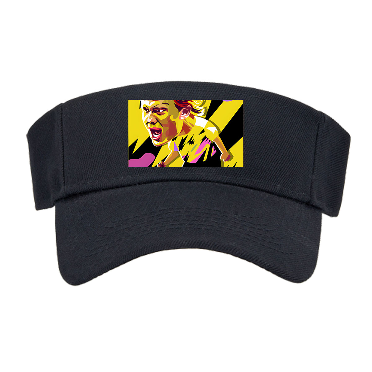 Bolt in Motion: Lightning Speed Sprinter -  Visor cap