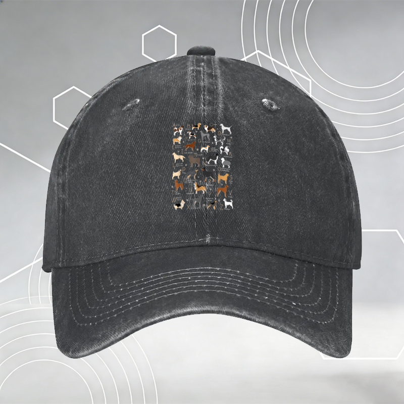 New Baseball Cap with Bowling Pin & Ball Print 