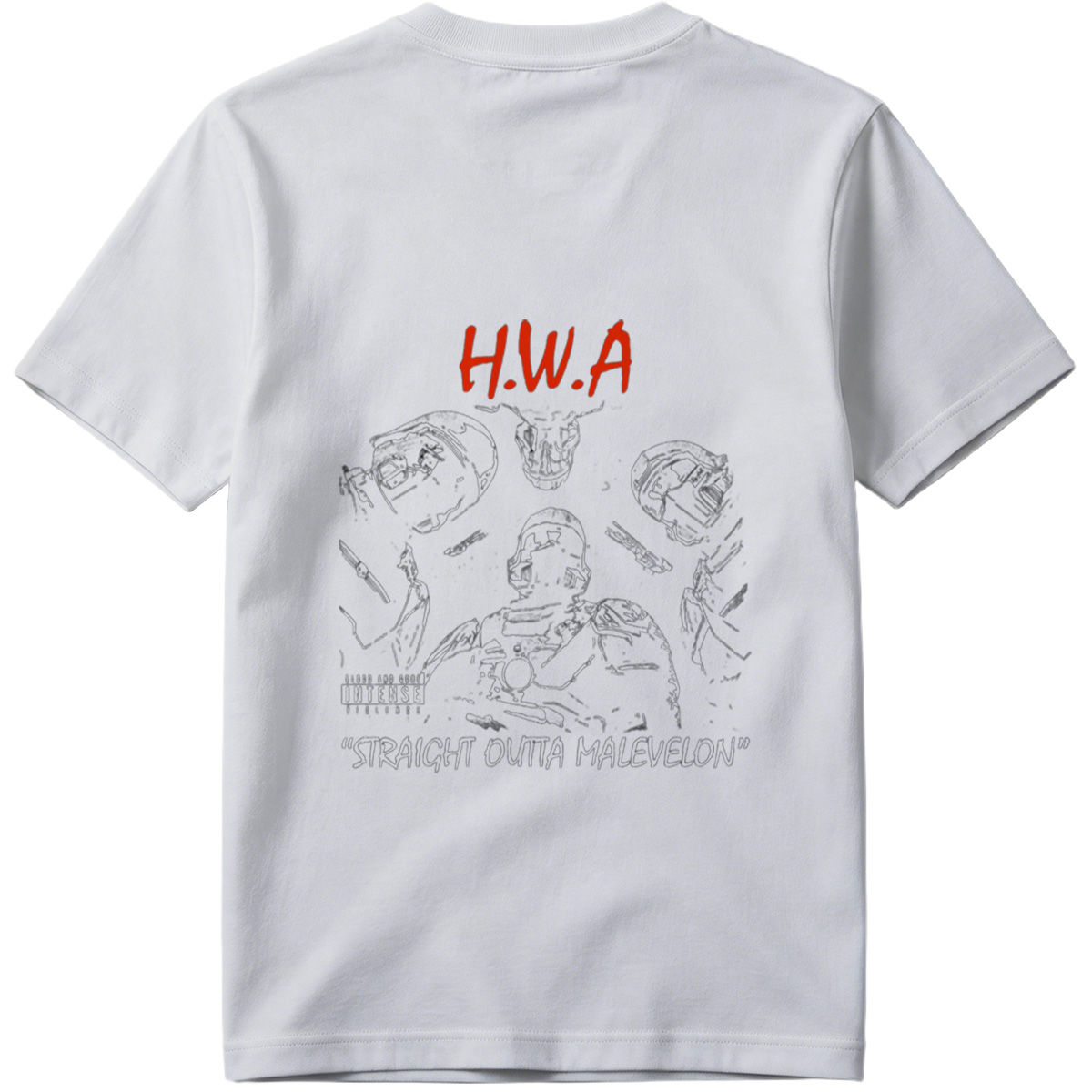 H.W.A: Straight Outta Malevelon – Intense Violence in the Galaxy - Tee
