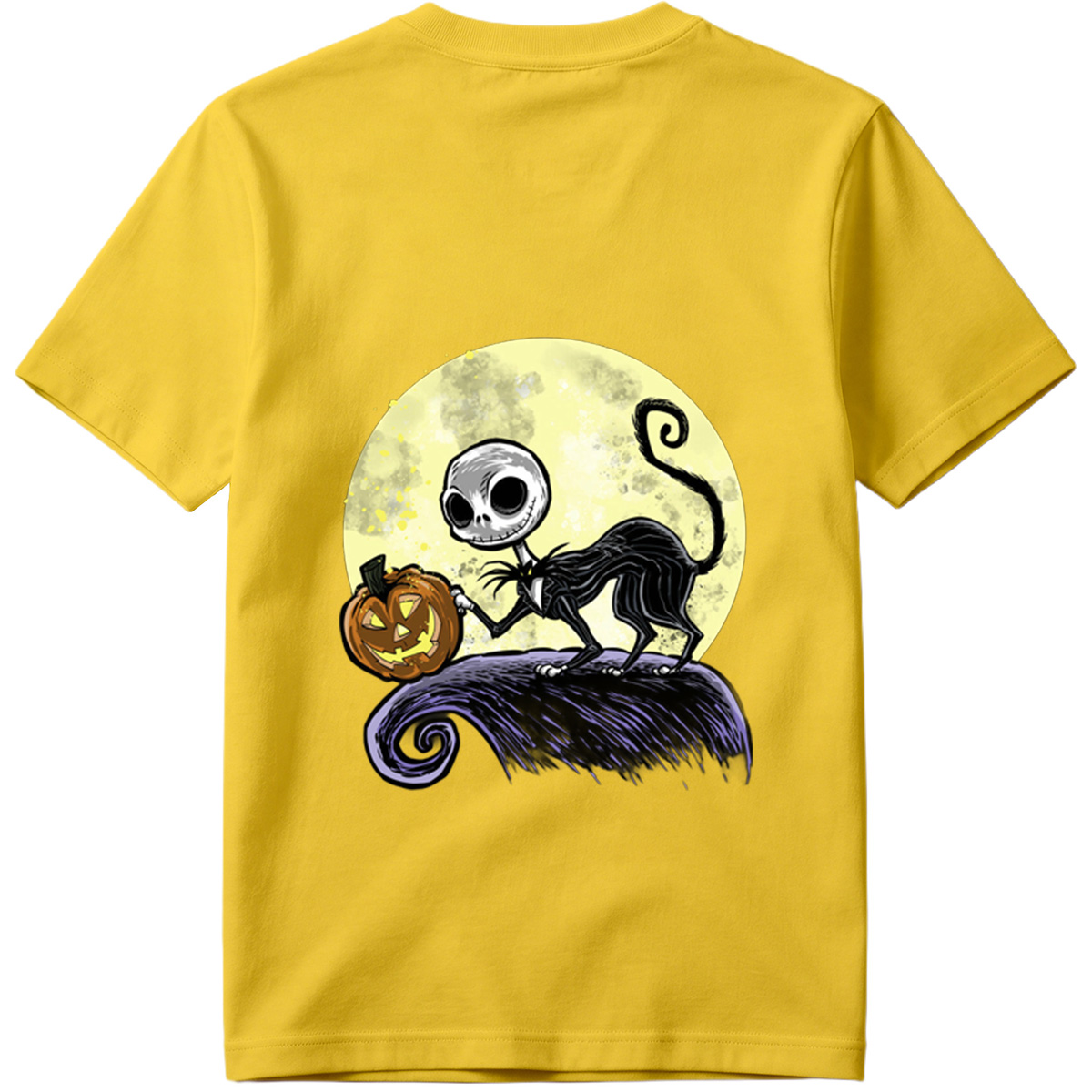 Jack Skellington and Pumpkin Moon - Tee
