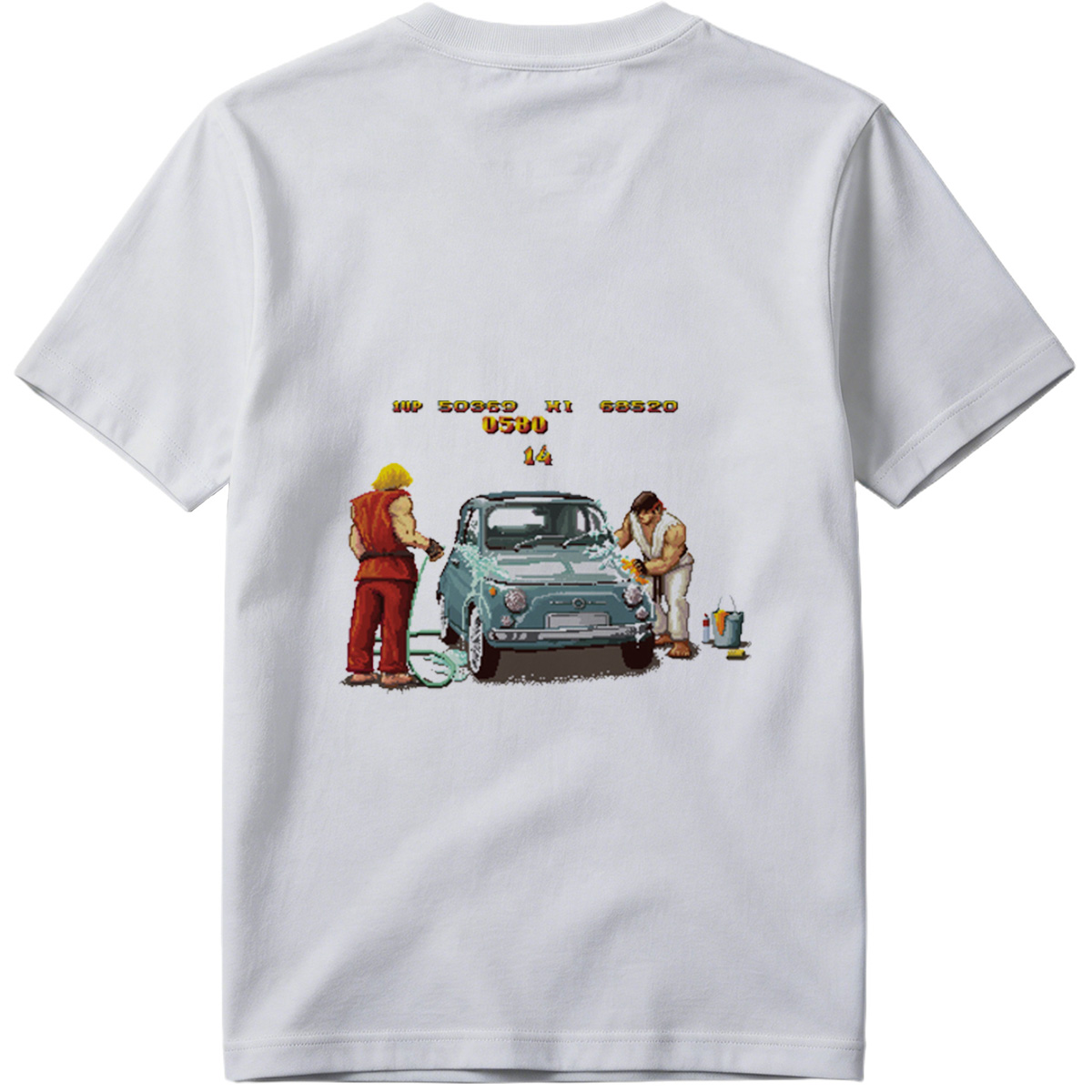 Street Fighter: Ryu and Ken Wash Car - Tee