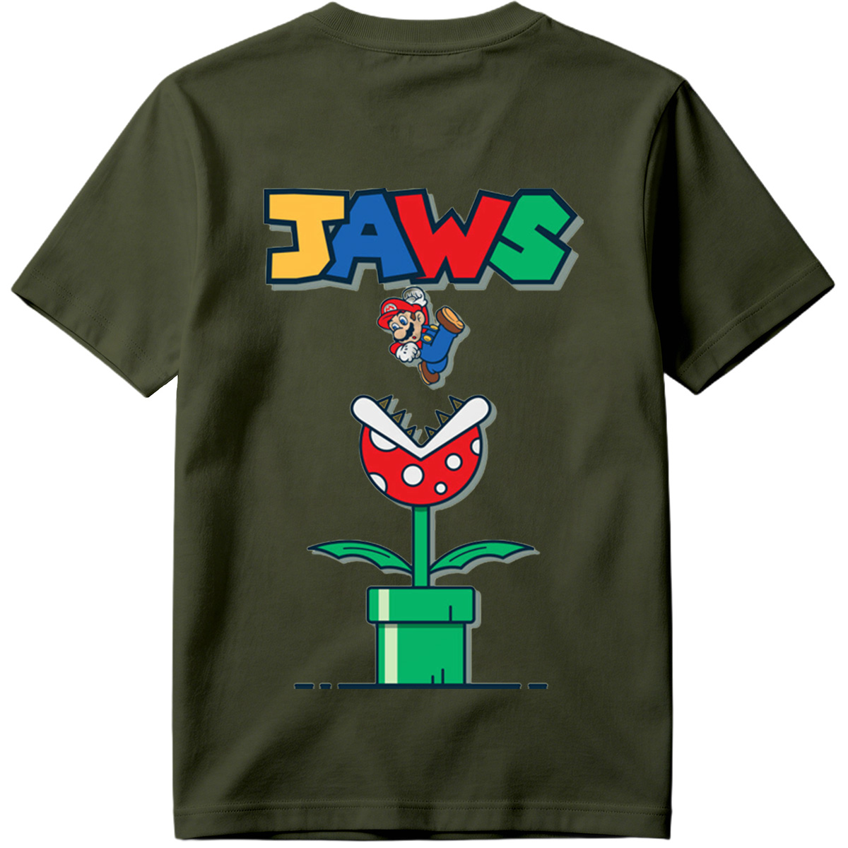 Mario vs. Piranha Plant: JAWS - Tee