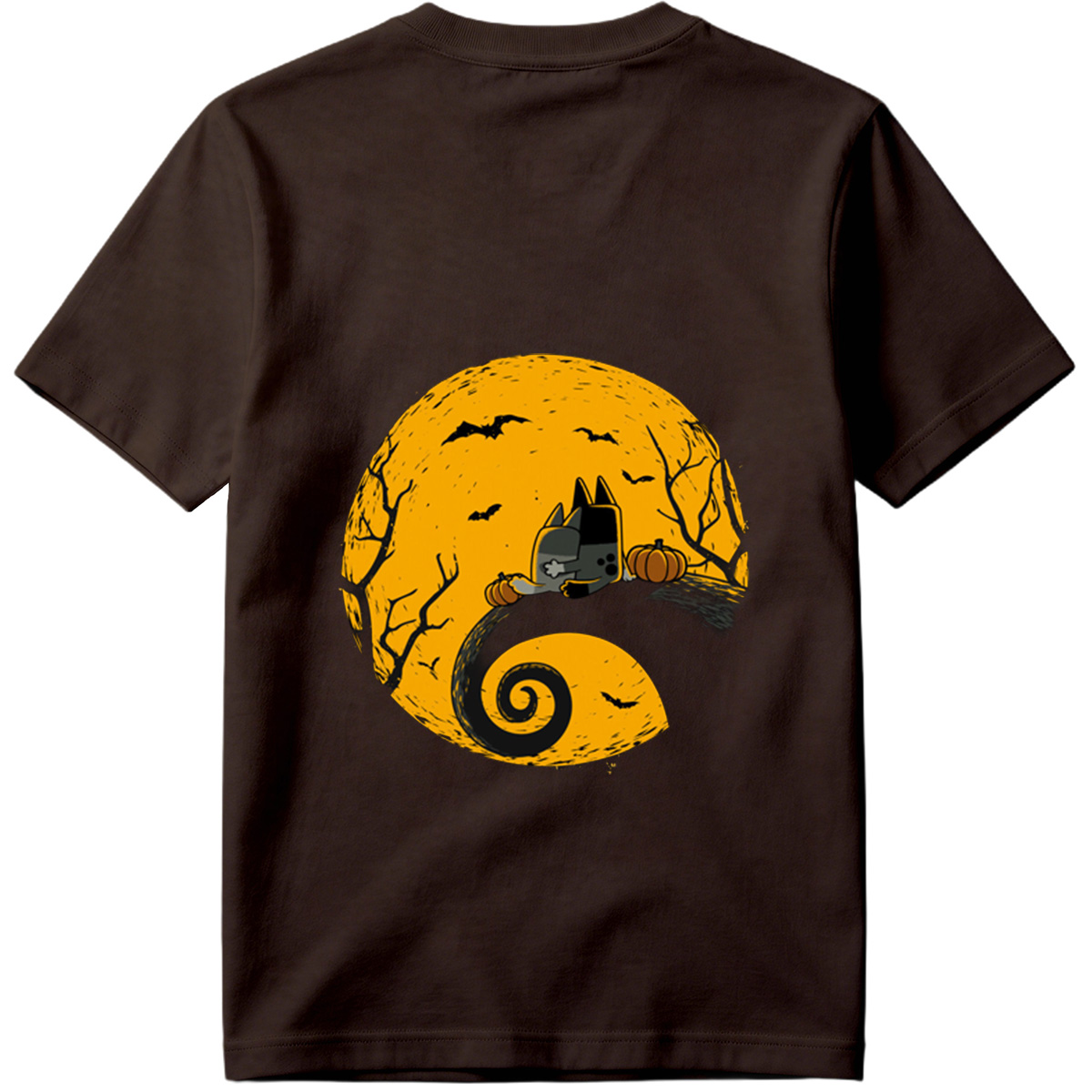 Pusheen the Cat Halloween Moon - Tee