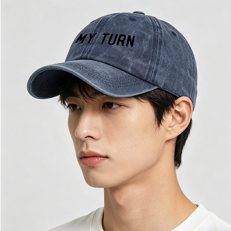 Men's Printed Washed Cap 