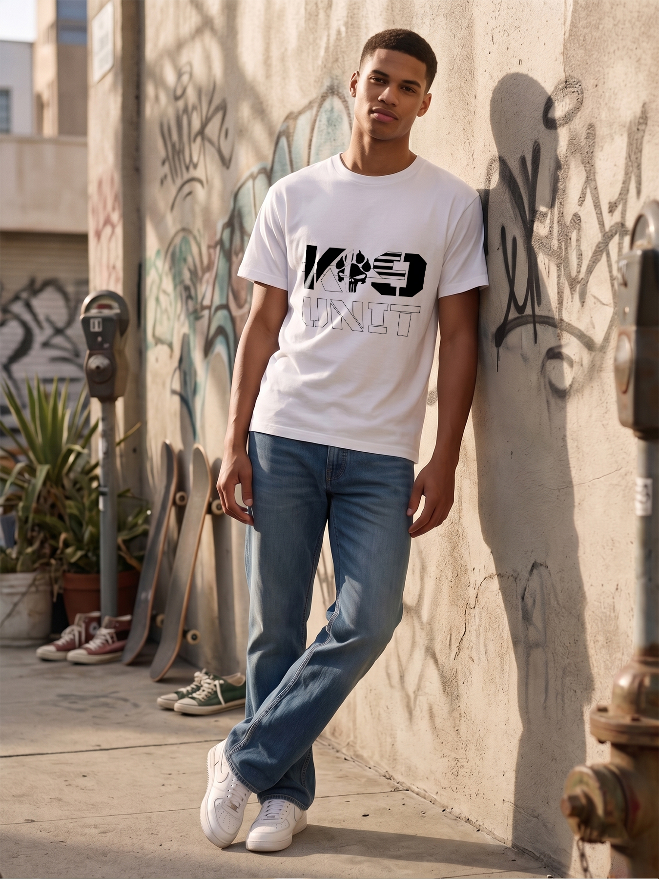 Men's Printed T-Shirt with 