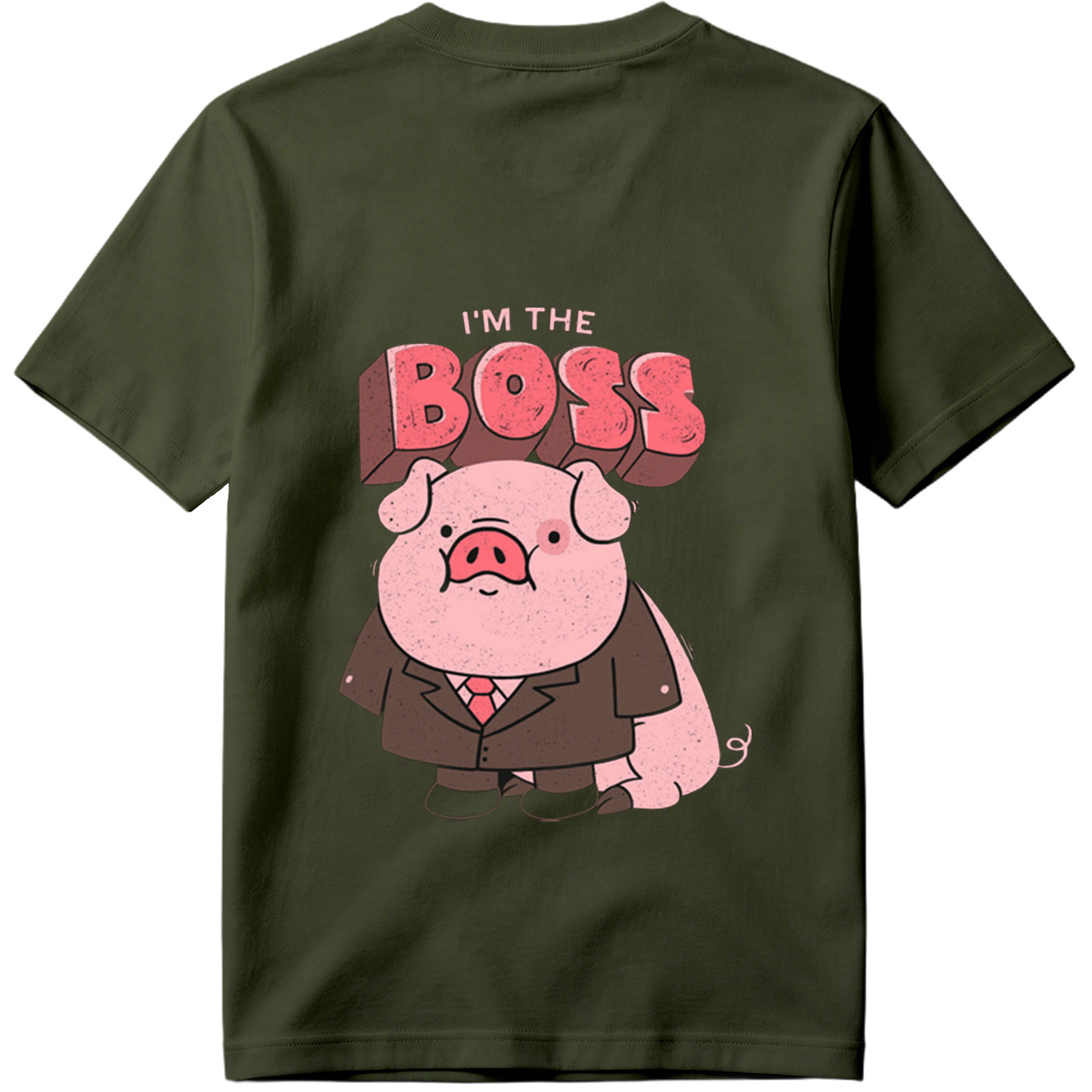Pig Boss in Suit: I'm the Boss - Tee