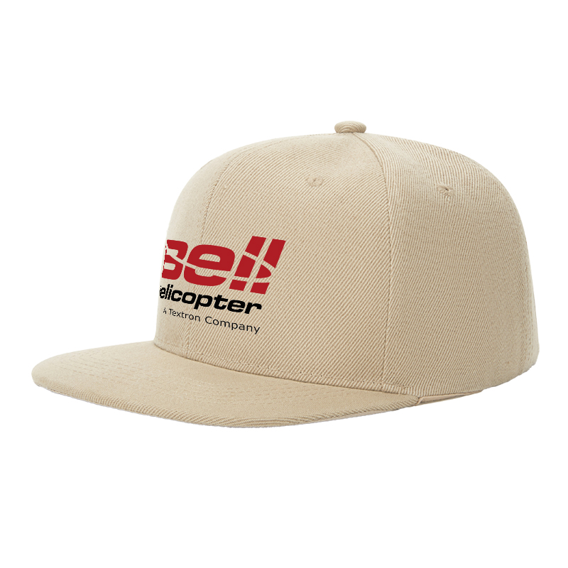 Flat Brim Baseball Cap Bell Helicopter Logo Print Streetwear Underground Skate Style Basketball Court Skate Park Urban Lifestyle for Skaters Rappers Streetwear Enthusiasts