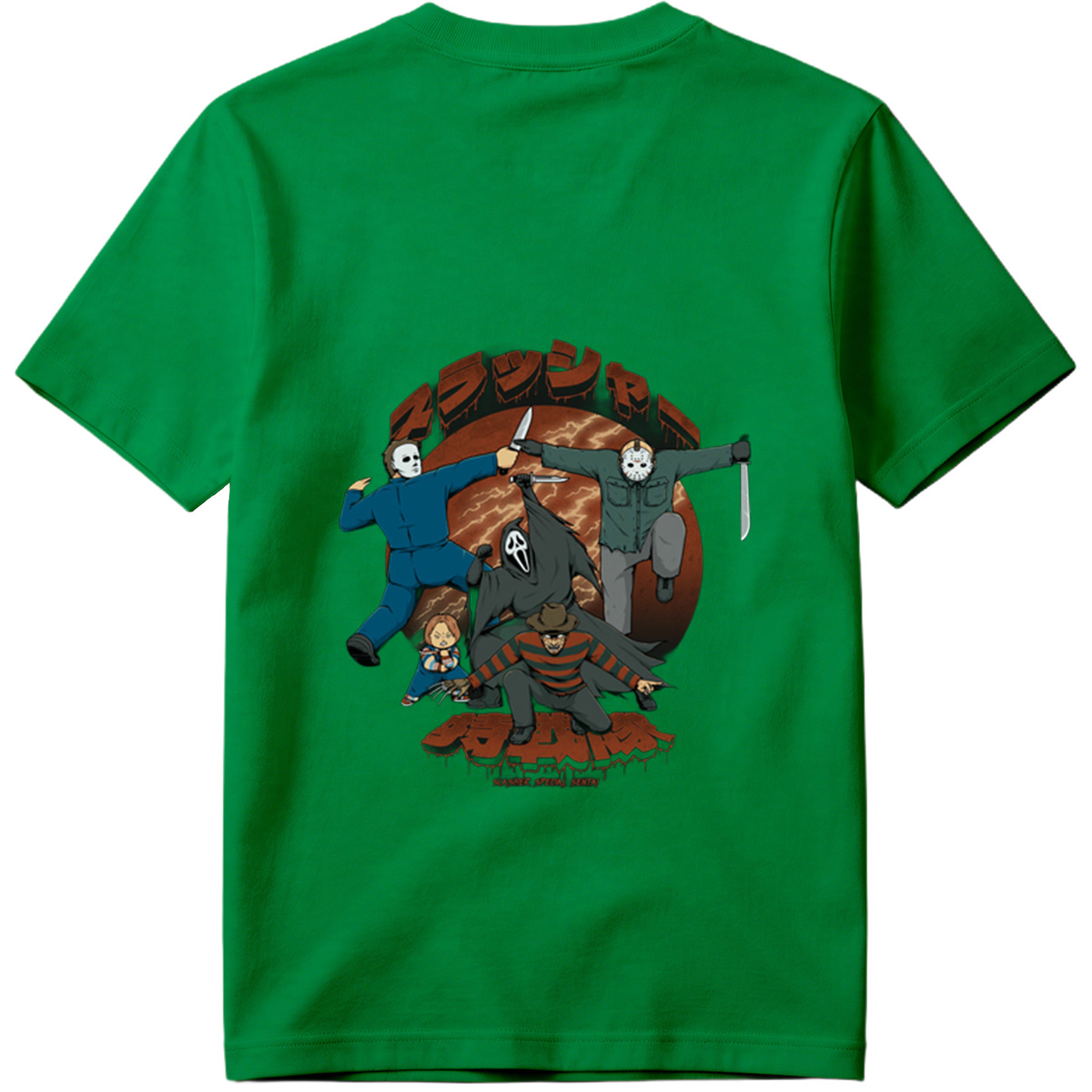 Slasher Special Sentai: Michael, Jason, Ghostface, Chucky, and Tiffany - Tee