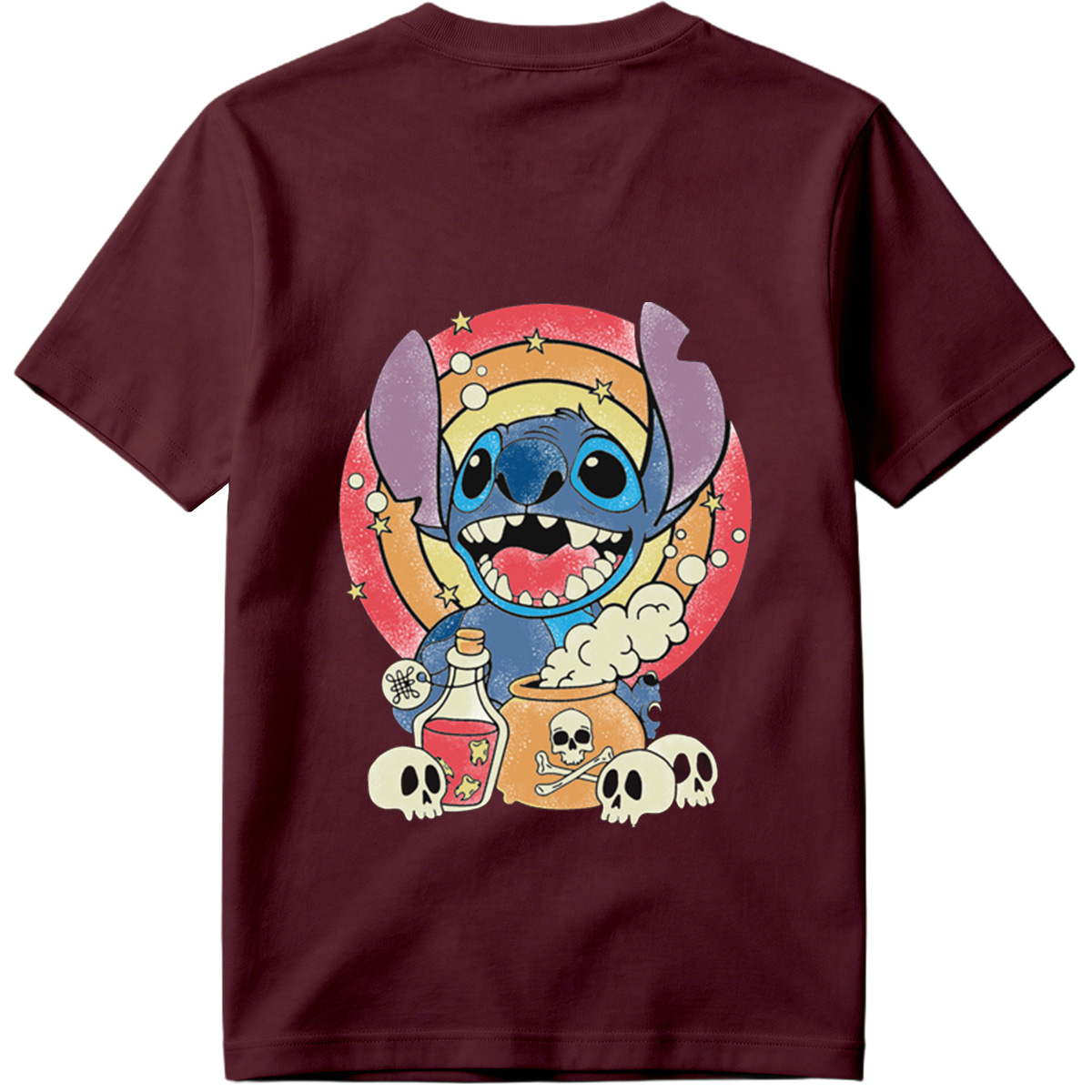 Stitch in a Magical Cauldron Scene - Tee