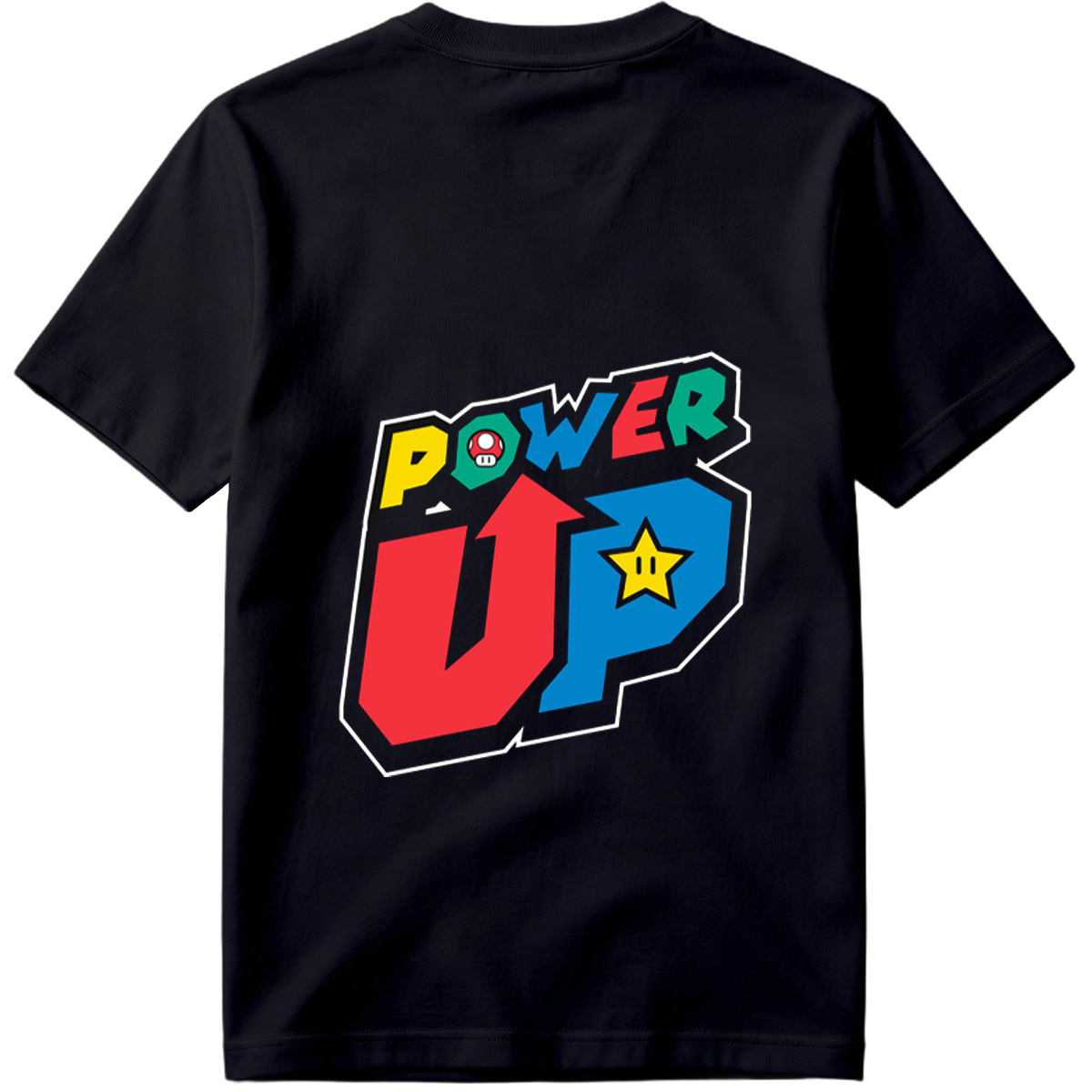 Power Up - Mario & Star - Tee