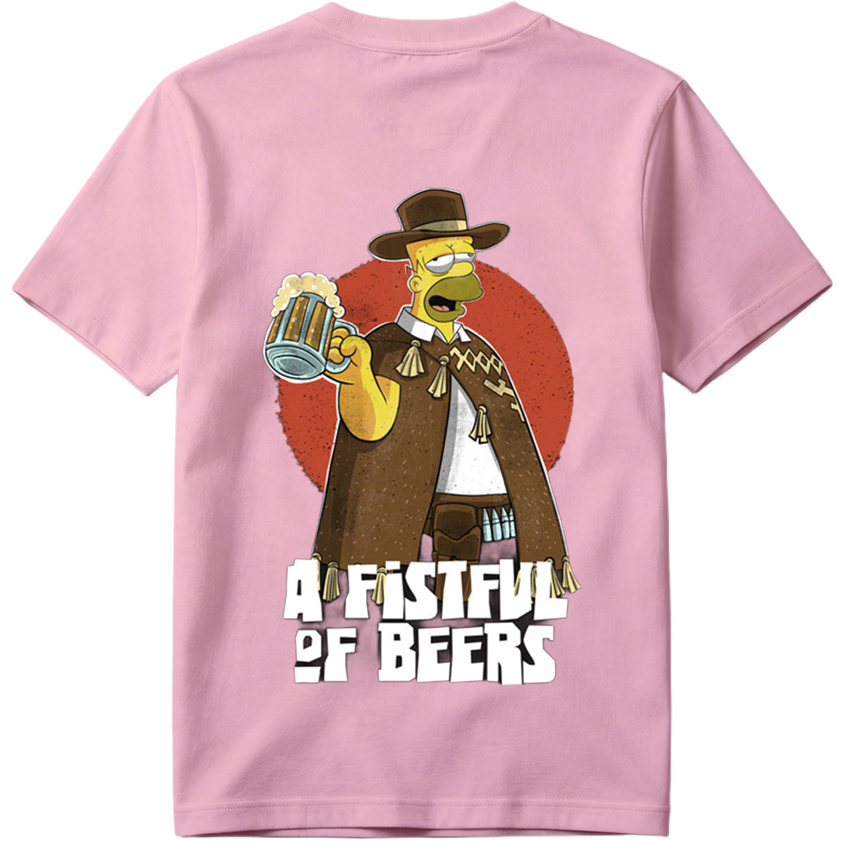 A Fistful of Beers - Homer Simpson - Tee