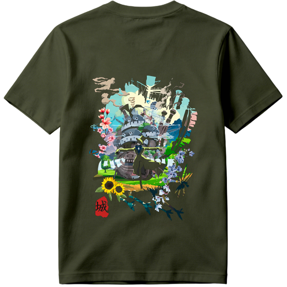 Castle of the Ninja and the Sunflower - Tee