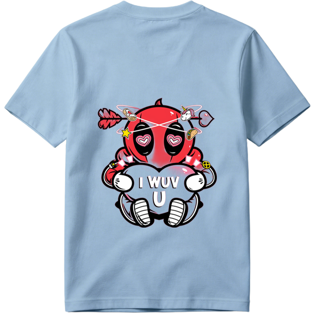 Deadpool I Wuv U - Tee