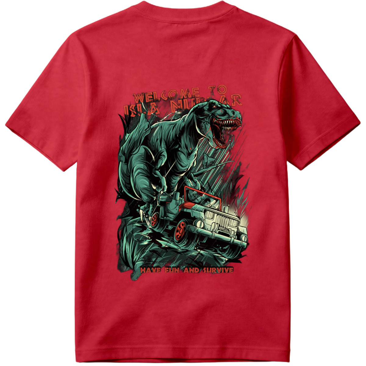 T-Rex vs Jeep: Welcome to Kla Nutar - Tee