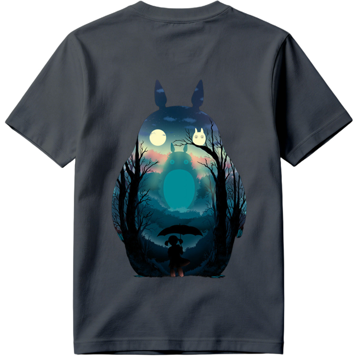 Totoro and the Moonlit Forest - Tee
