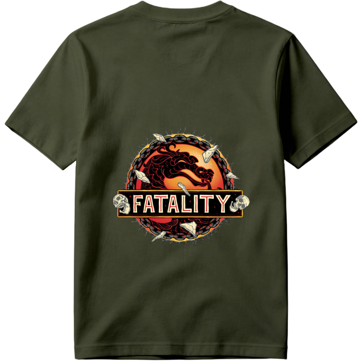 Mortal Kombat Fatality Logo - Tee