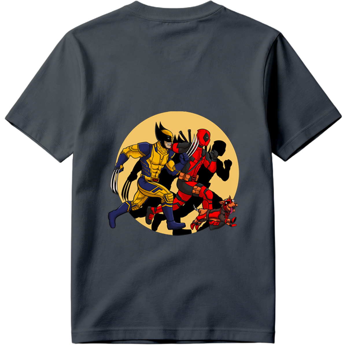 Wolverine and Deadpool with Dogpool - Tee