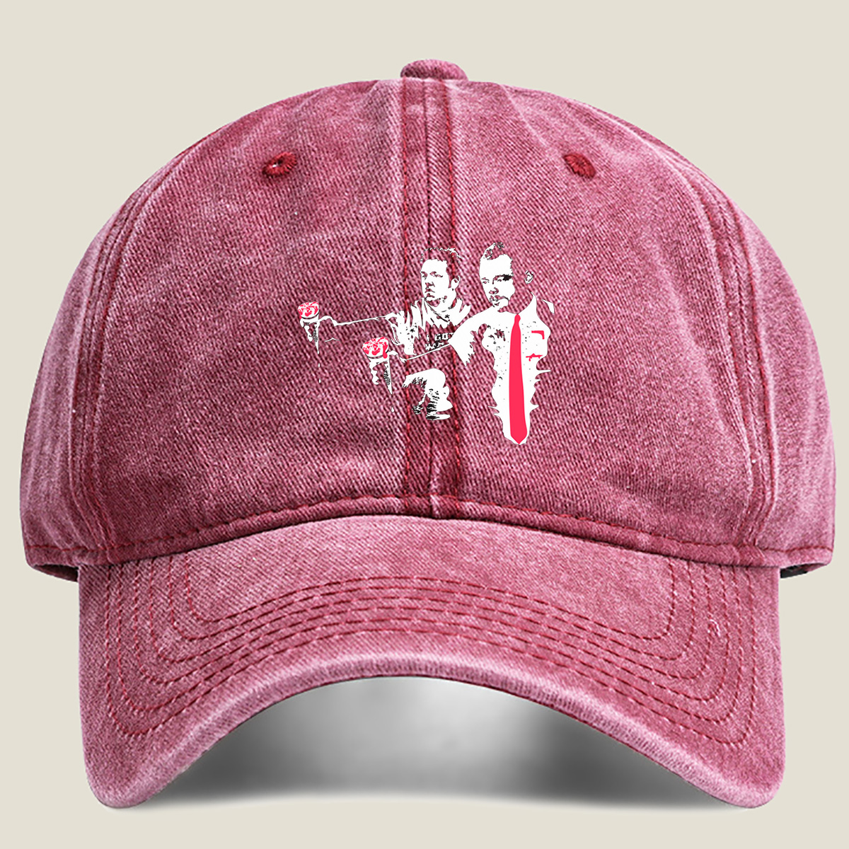 The Boys: Homelander and Hughie with Bloodied Ice Creams - Washed Denim - Baseball Cap