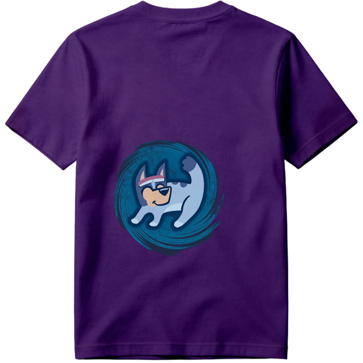 Bluey in a Swirl of Energy - Tee