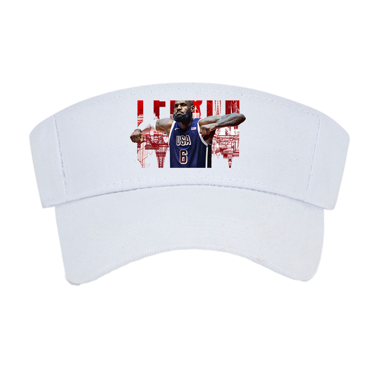 LeBron James USA Basketball 2024 Paris Olympics -  Visor cap