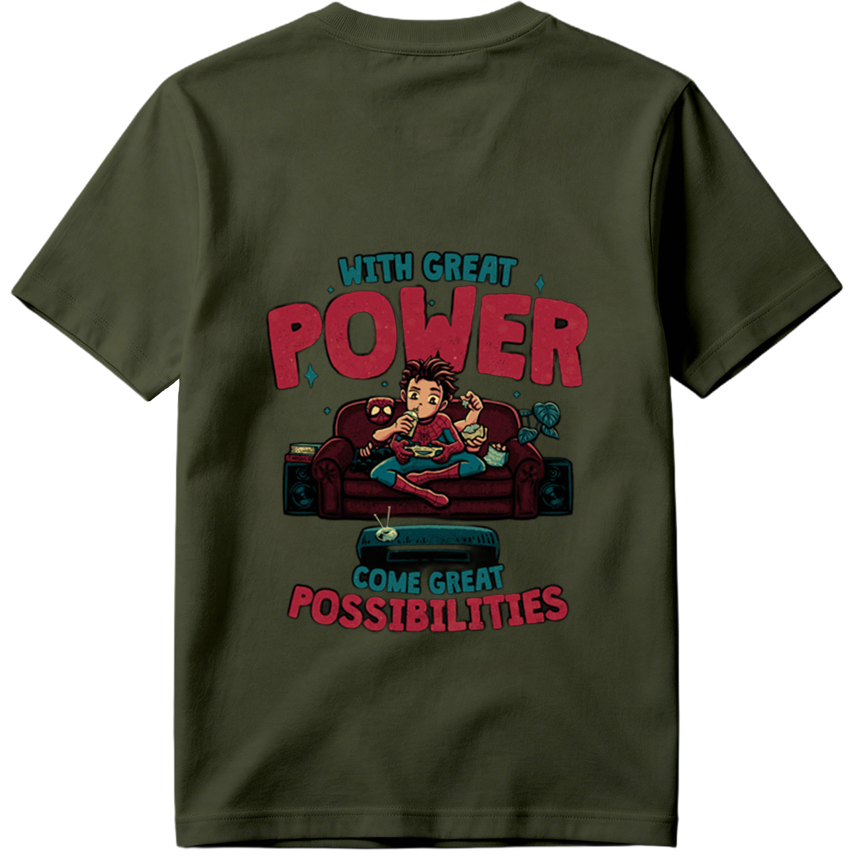 Spider-Man: With Great Power Come Great Possibilities - Tee