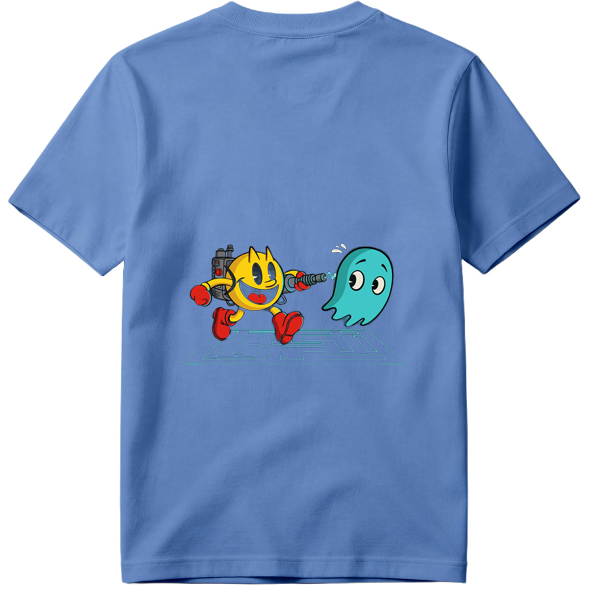 Pac-Man and Ghost in Action - Tee