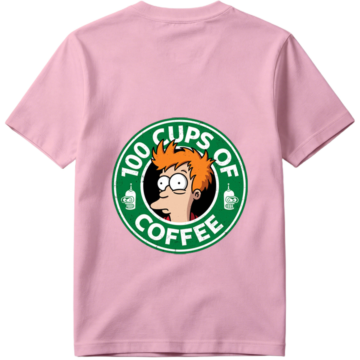 Futurama: Fry and Bender - 100 Cups of Coffee - Tee