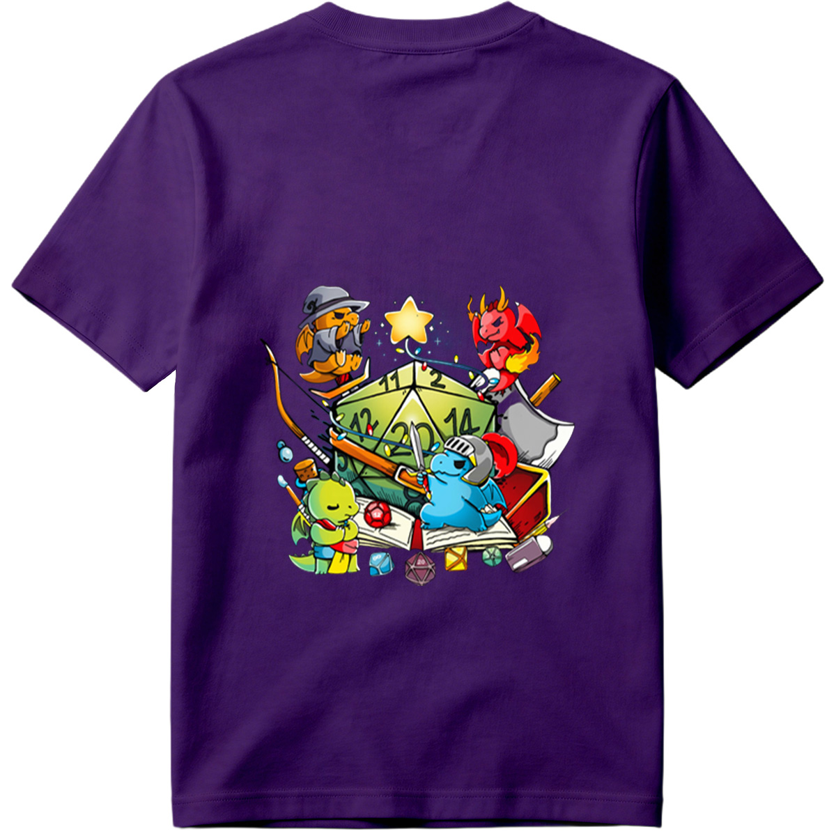 D&D: Dragon, Duck, and D20 Adventure - Tee