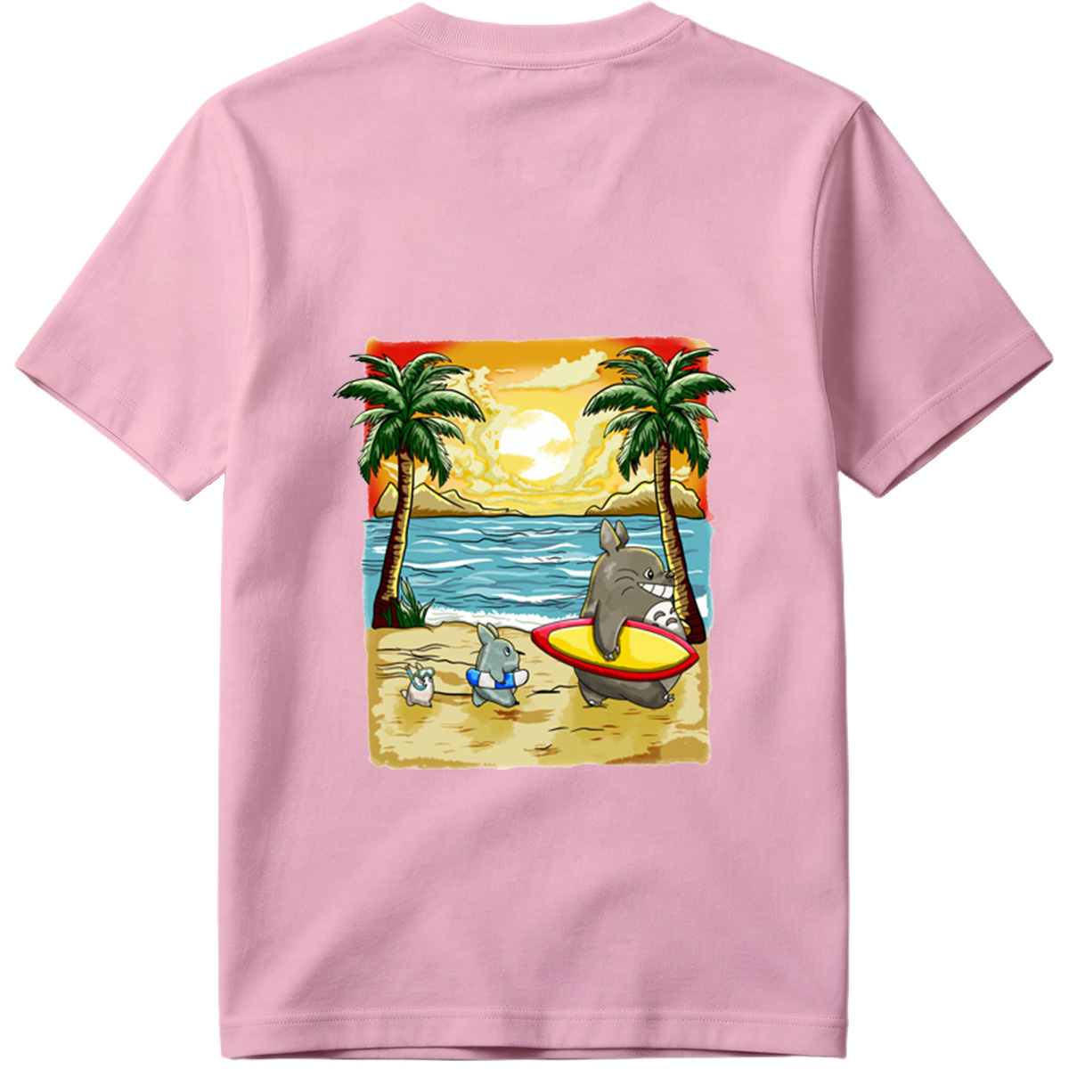 Pokémon: Slowpoke and Friends at the Beach - Tee
