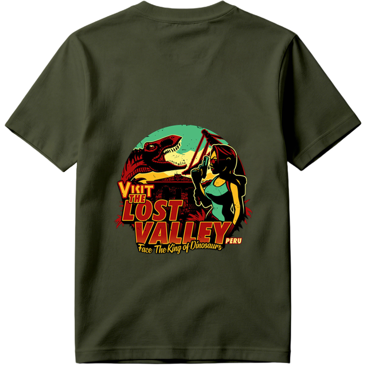 Visit the Lost Valley: Face the King of Dinosaurs - Tee