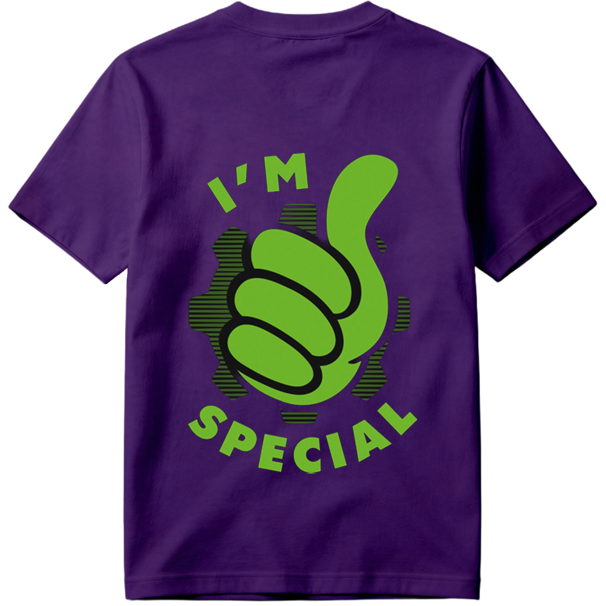 I'm Special - Green Thumbs Up Logo - Tee