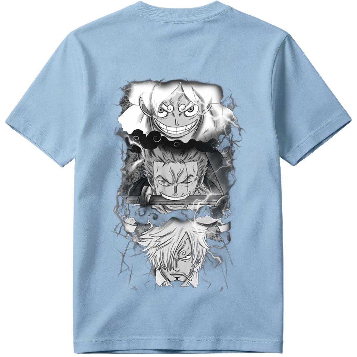 One Piece: Crocodile, Zoro, and Sanji - Tee