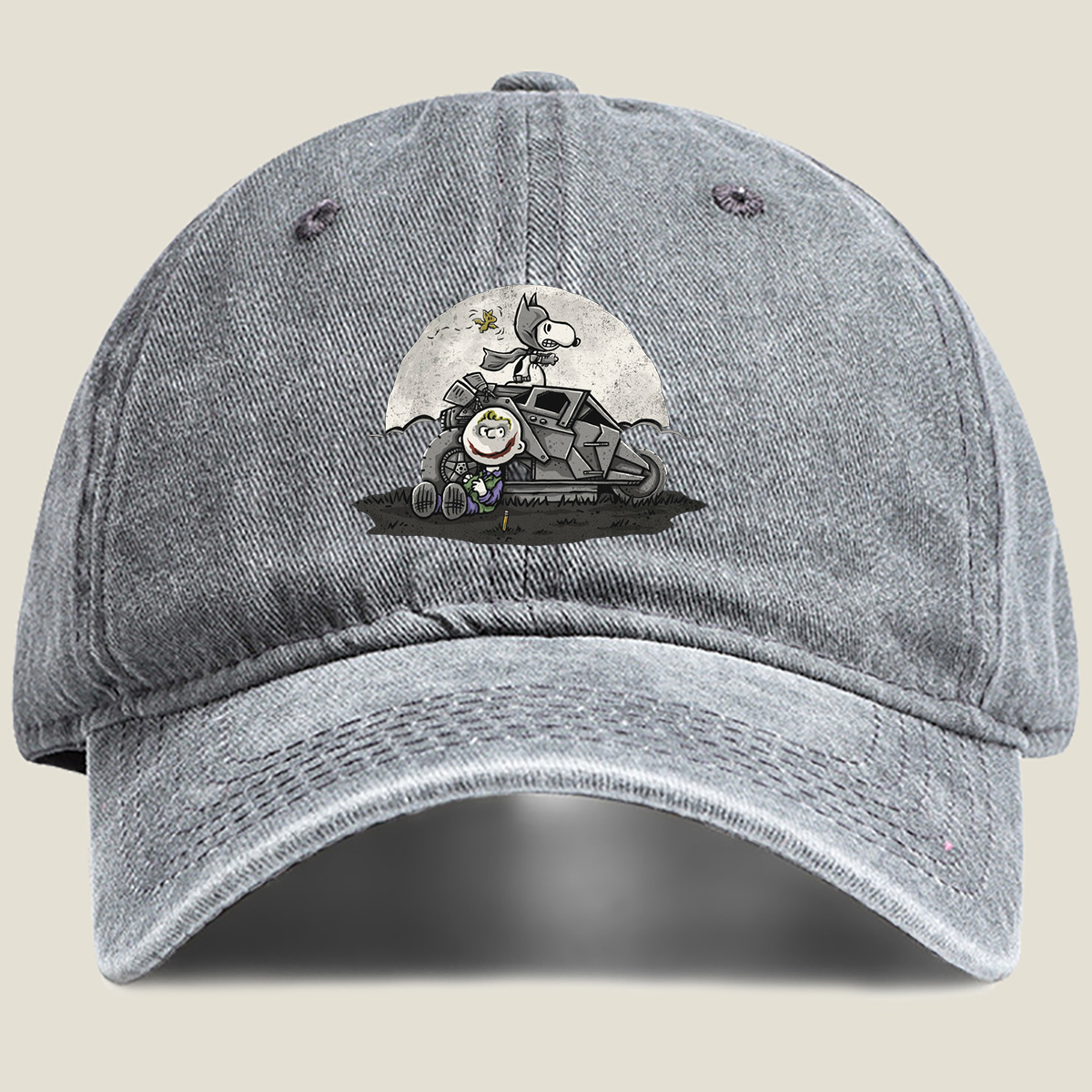 Sonic the Hedgehog vs. The Joker: Moonlight Chase - Washed Denim - Baseball Cap