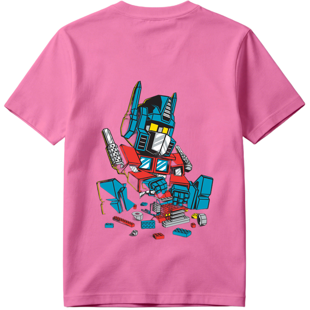 Transformers Optimus Prime LEGO Style - Tee