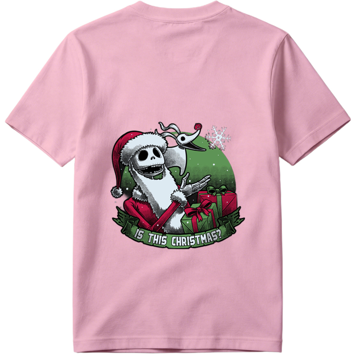 Jack Skellington and Zero - Is This Christmas? - Tee
